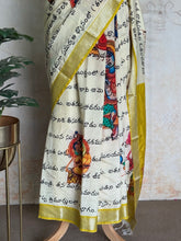 Sreshta - Mangalgiri Digital Printed Saree in Divine Script Design