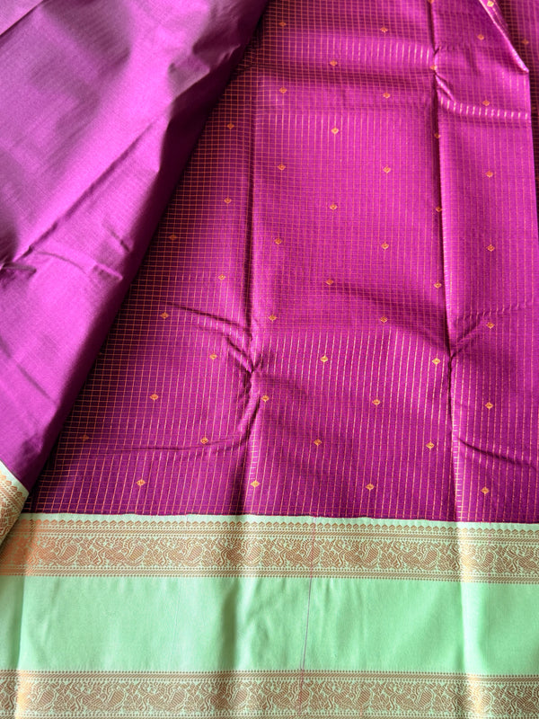 Semi Kanchi Silk Saree