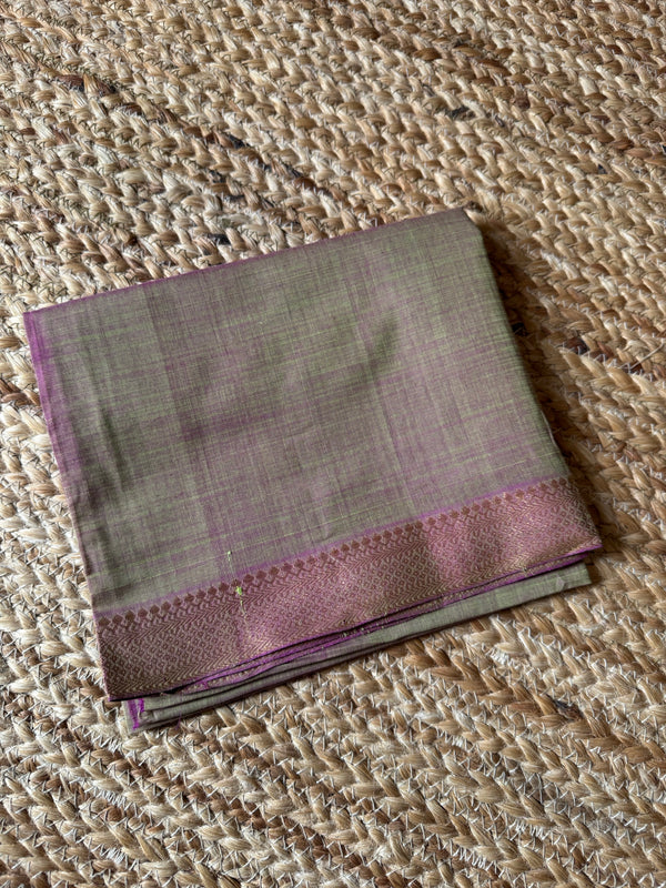 Mangalgiri Cotton Unstitched Blouse Material
