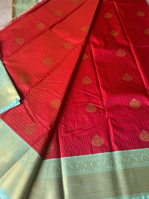 Semi Kanchi Silk Saree