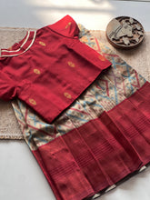 Pochampally Crop top and skirt - Diwali Collection Express