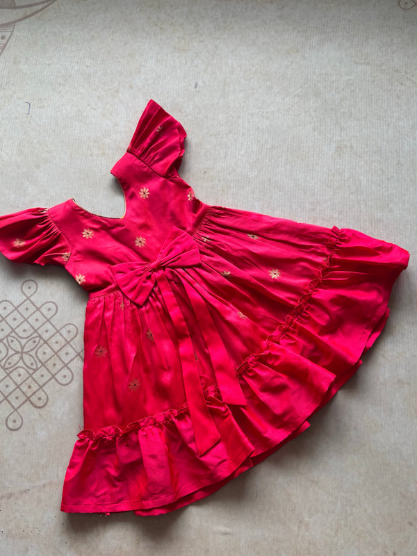 Paithani Frock