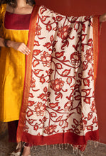 Pallavi - Raw Silk 3-Piece Suit Set with Kalamkari Dupatta