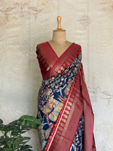 Mridula - Dola With Kalamkari Prints And Zari Border