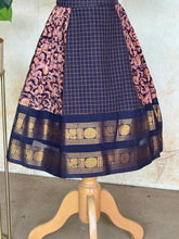 Thendral - Kids A-Line Dress With Kolam Embroidery & Sungudi Border