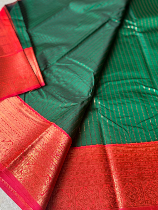 Semi Kanchi Silk Saree