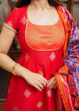 Dwaraka - Raw Silk 3-Piece Suit Set
