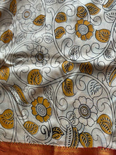 Mangalgiri Pen Kalamkari Saree