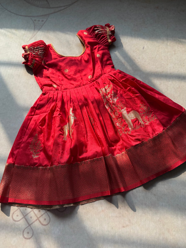 Kids Banarasi Frock - Express