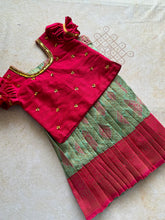 Kids Crop Top and Skirt - Pongal Collection