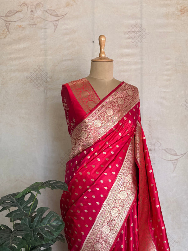 Kadhambari - Pure Mushru Banarasi Saree
