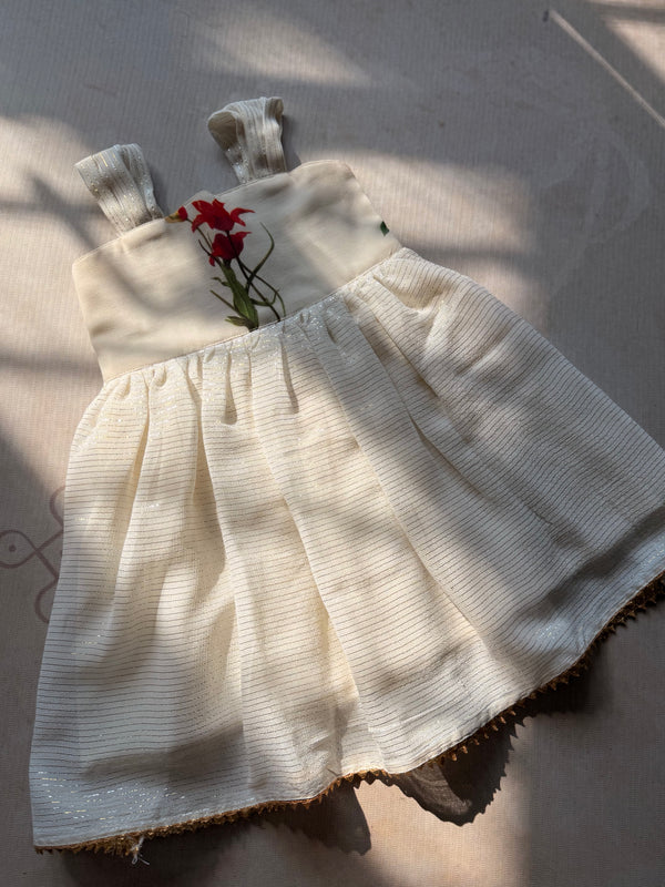 Floral Georgette Laila Kids Frock - Christmas Edit