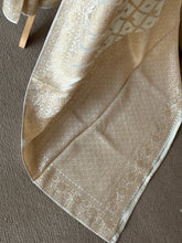 Vrishti - Mushru Satin Silk Saree with Antique Zari Jaal Weaving