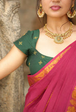 Janaki Sungudi Cotton Saree – Handcrafted Madurai Sungudi Saree in Soft Cotton