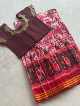 Patola Skirt With Kolam Top