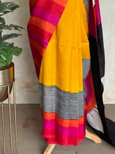 Chaitra - Pure Tussar Block Printed Saree