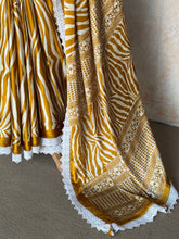 Modal Saree with Hakoba Lace Border