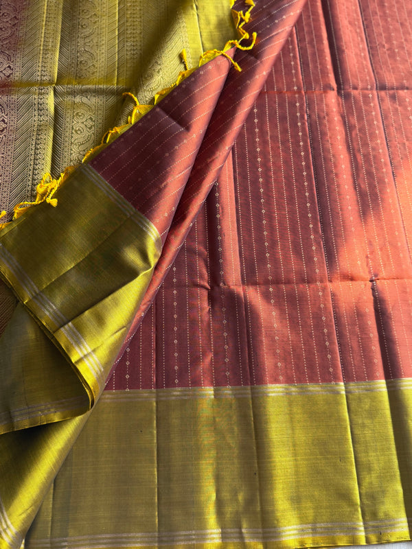Pure Kanjivaram Soft Silk Saree – Vintage Edition | Traditional South Indian Silk Wear