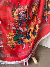 Sreshta - Mangalgiri Digital Printed Saree in Divine Script Design