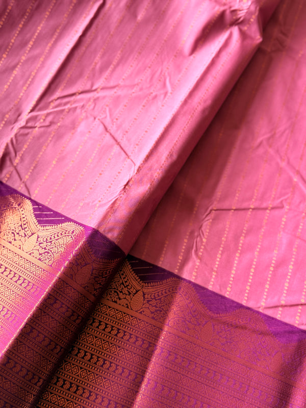 Semi Kanchi Silk Saree