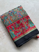 Soft Silk Raja Rani Palanquins Design Saree