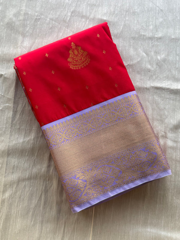 Semi Kanchi Silk Saree