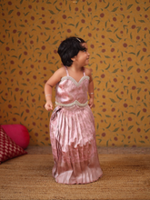 Kids Crop Top and Skirt- Pongal Collection