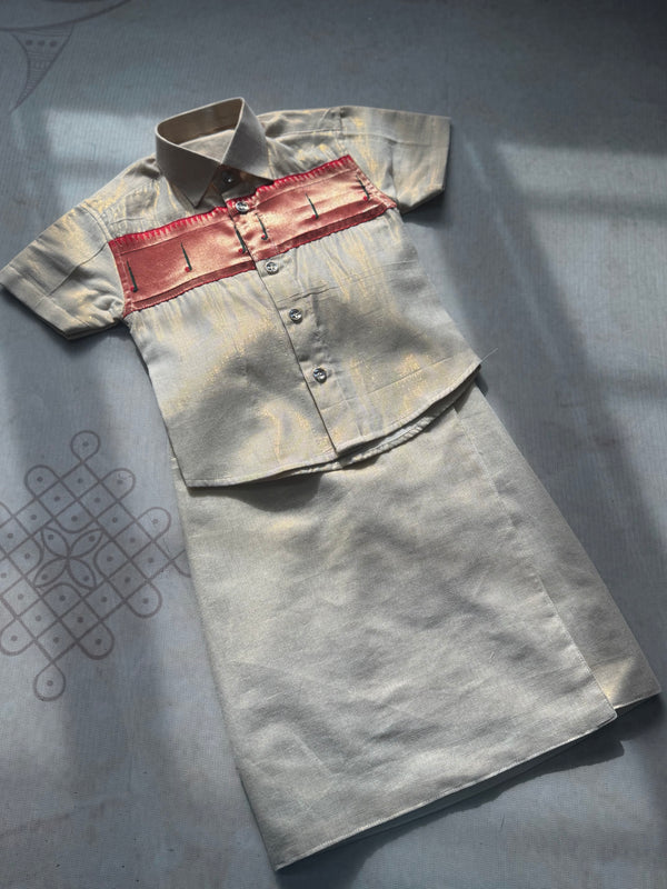 Boys Soft Cotton Dhoti and Shirt