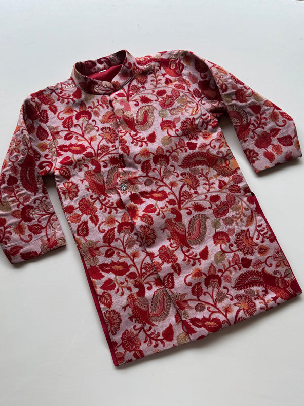 Boys - Banarasi Kalamkari Kurta Set (Festive Edit)