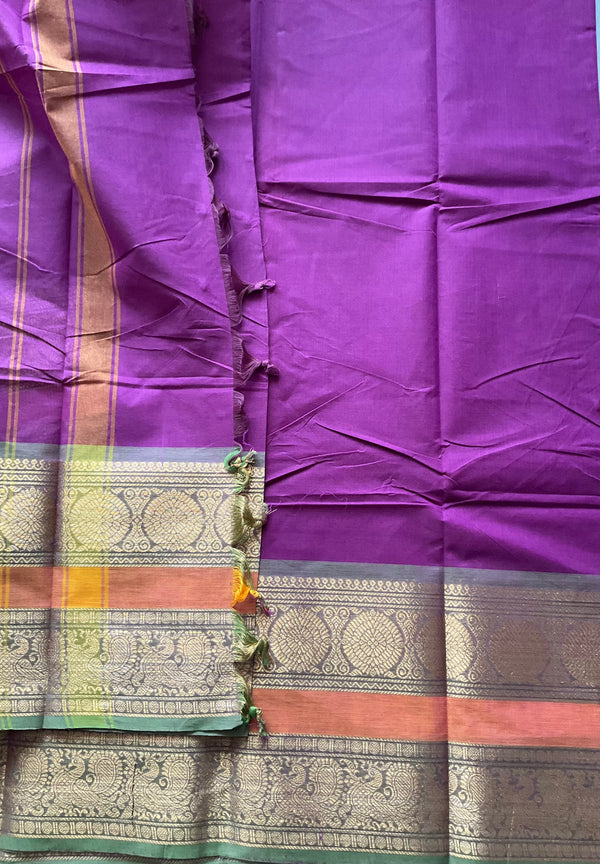 Chettinad Cotton Saree - Diwali Collection