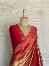Pure Mushru Banarasi Saree with Grand Body