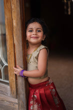 Kids Crop Top and Skirt- Diwali Collection Express