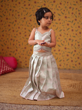 Kids Crop Top and Skirt- Pongal Collection