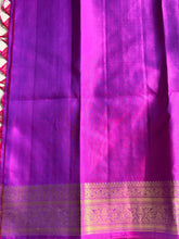 Pure Kanjivaram Soft Silk Saree with Paisley Zari Buttas & Kanchi Border – Vintage Edition