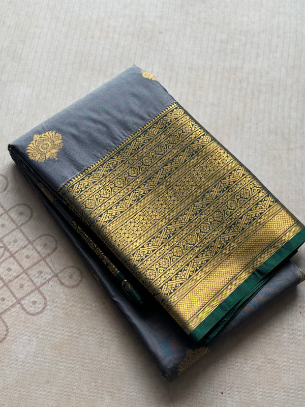 Semi Kanchi Silk Saree