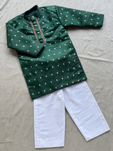 Milan - Raw Silk Kurta With Pants