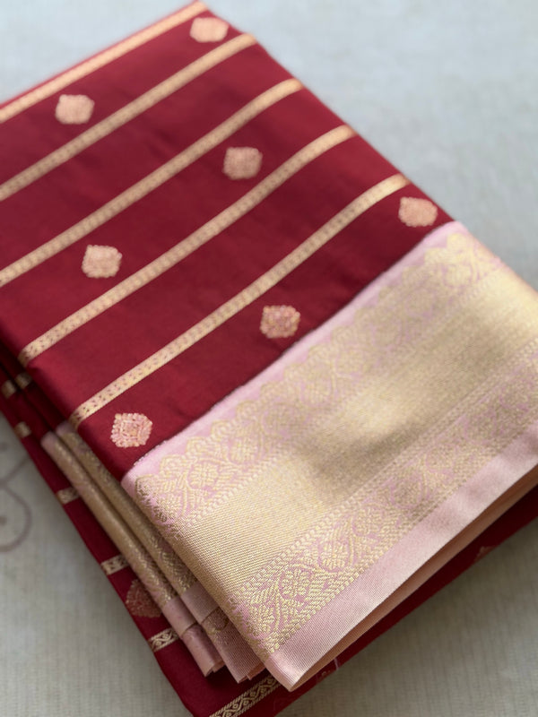 Semi Kanchi Silk Saree