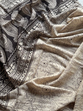 Saachi - Kalahasti Pen Kalamkari Printed Cotton 3 Piece Salwar Suit Set