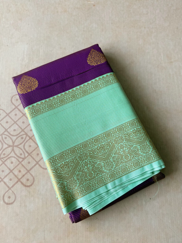 Semi Kanchi Silk Saree