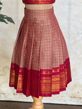 Vaagai - Chettinad Cotton Checkered Skirt and Top