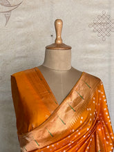Druvika - Bandhini Printed Paithani Saree With Grand Paithani Pallu