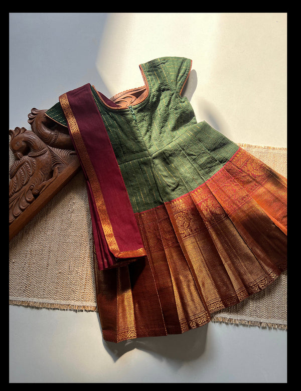 Sringa Frock with Dupatta - Festive Styles Express