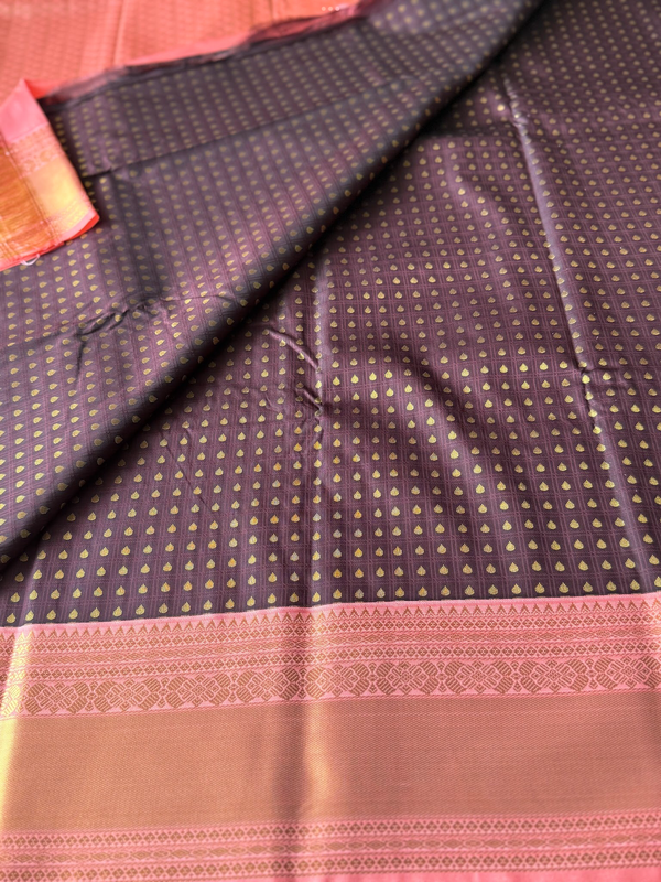Semi Kanchi Silk Saree