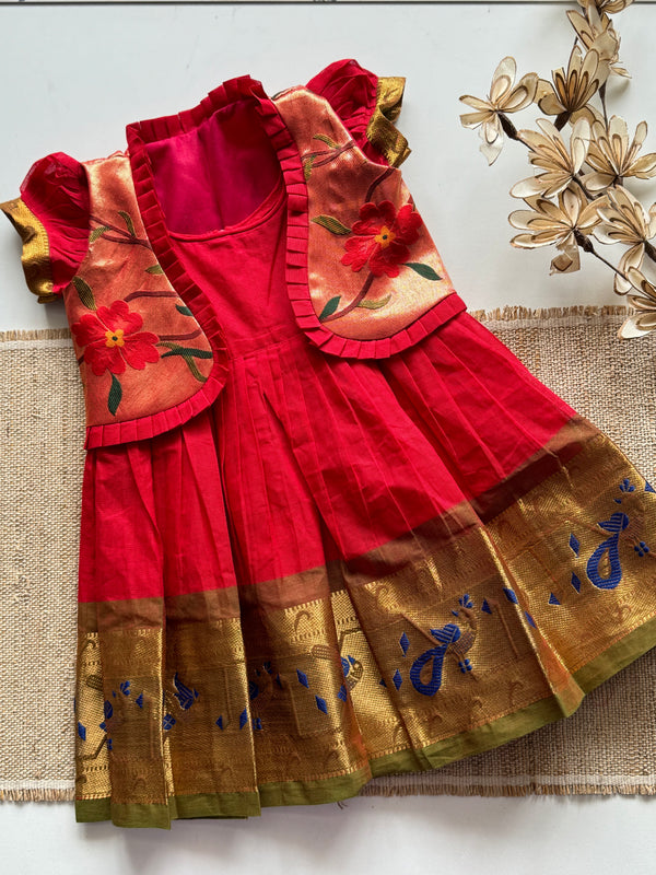 Kids Overcoat Frock - Diwali Collection