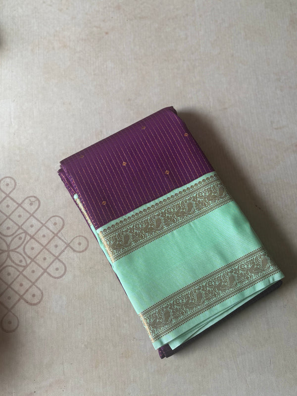 Semi Kanchi Silk Saree