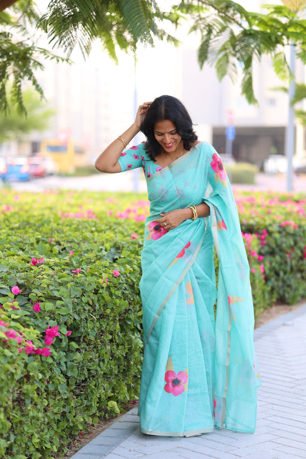 Shriya - Ice Blue