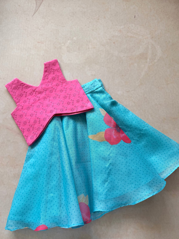 Shriya - Hakoba Crop top and skirt