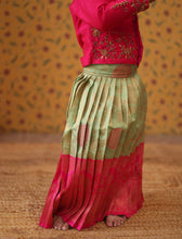 Kids Crop Top and Skirt - Pongal Collection