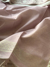 Pastel Semi Linen Saree