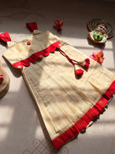Naya Crop Top and Skirt - Onam Edit